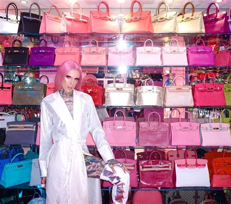 jeffree star hermes bag collection